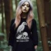 Nevermore Long Sleeve Tee -Rogue & Wolf Shop 201a506a812fe4e9ca71f03fd18d31d63149cc253de23d80baa57741091332548b1259758b9978c8b5b2aea4af36e8ca005d94b5ba0bd3e5e04c3b65eed0cf8a711ea9e49bd64e9e8ce319798fc13466718815b8b730483467db9ff