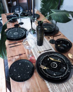 Midnight Dinnerware Set Of 2 Porcelain Plates -Rogue & Wolf Shop 20201022 163130