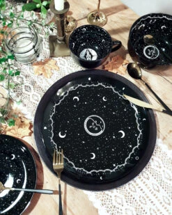 Midnight Large Porcelain Dinner Plate -Rogue & Wolf Shop 20201022 175650 1