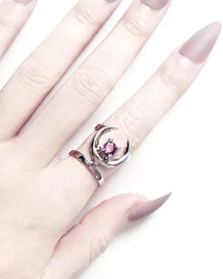 Occult Ring In Mirror Steel -Rogue & Wolf Shop 20201123 151137b