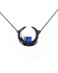 Eclipse Black Silver Necklace 29 Eclipse Black Silver Necklace -Rogue & Wolf Shop 20201124 143112a