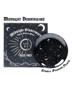 Midnight Small Porcelain Dinner Plate