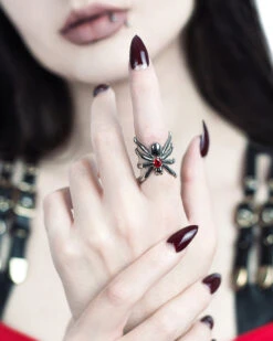Spiderhug Ring In Mirror Steel -Rogue & Wolf Shop 2021 10 13 9999 1895