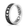Moon Child Ring In Blackened Steel 2 Moon Child Ring In Blackened Steel -Rogue & Wolf Shop 2021 10 13 9999 559 combined 01