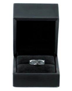 Third Eye Ring In Blackened Steel -Rogue & Wolf Shop 2021 10 16 9999 515