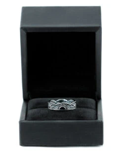 Moonrise Ring In Blackened Steel -Rogue & Wolf Shop 2021 10 16 9999 532