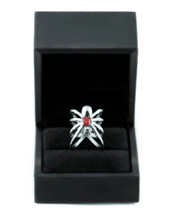 Spiderhug Ring In Mirror Steel -Rogue & Wolf Shop 2021 10 16 9999 562