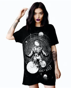 Cosmic Explorer Tee Dress