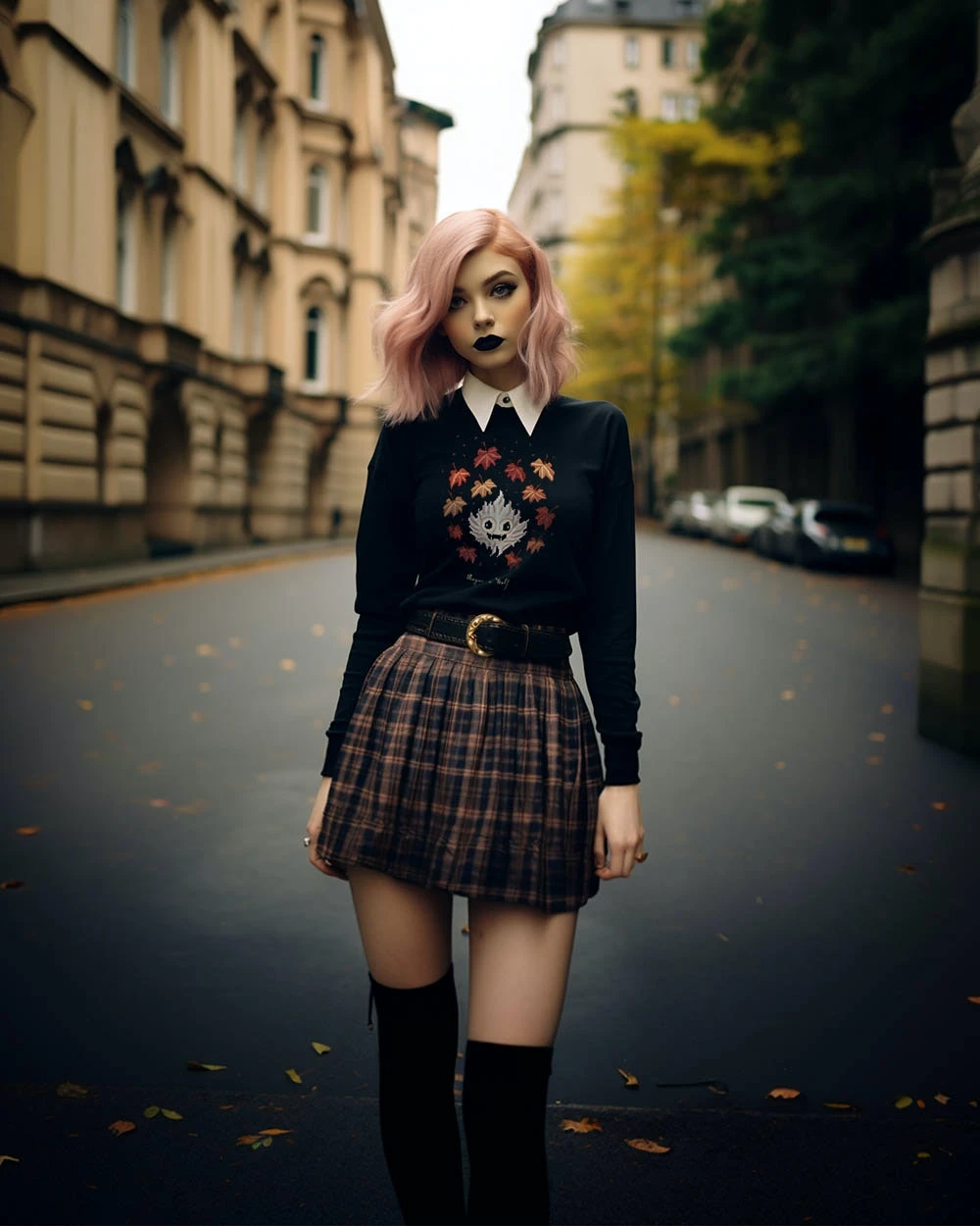 Maple Ghosty Long Sleeve Tee 4 Maple Ghosty Long Sleeve Tee - Image 2