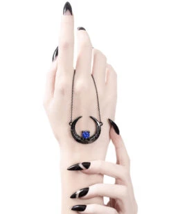 Eclipse Black Silver Necklace 28 Eclipse Black Silver Necklace -Rogue & Wolf Shop A7304619a