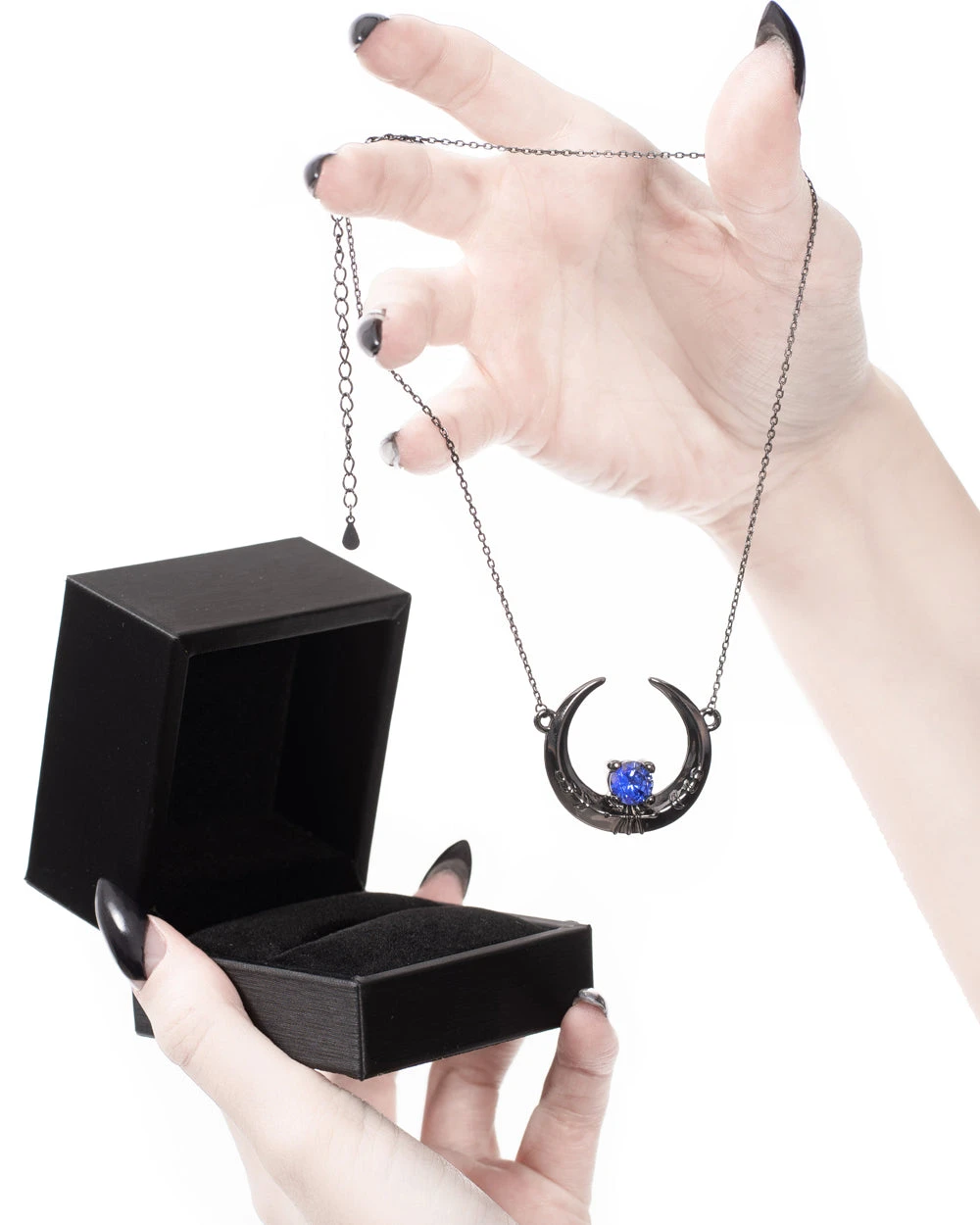 Eclipse Black Silver Necklace 12 Eclipse Black Silver Necklace - Image 10