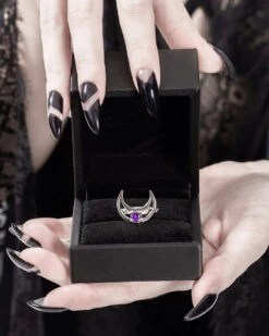 Rhea Ring In Mirror Steel