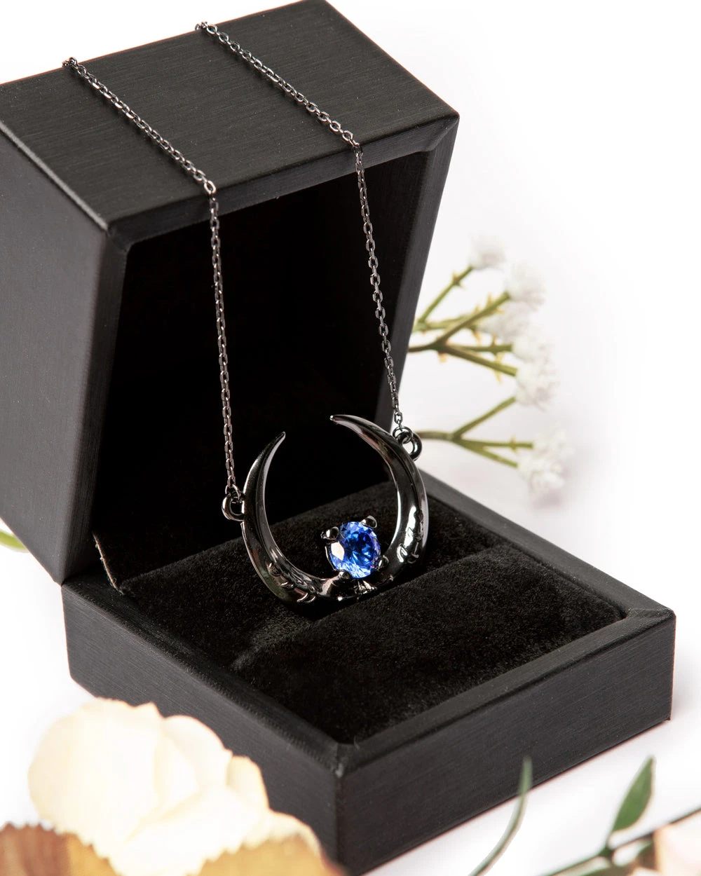 Eclipse Black Silver Necklace 14 Eclipse Black Silver Necklace - Image 12