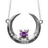 Eclipse Necklace In Mirror Steel