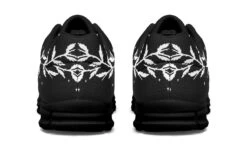 Rosy Night Athletic Sneakers -Rogue & Wolf Shop Activesneakers ArachnidMoonactivesneakersdesigntemplate 173 77822 ActiveSneakers RAW Blk STR5