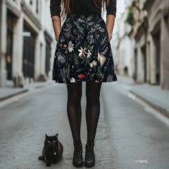 Apothecary Haven Skater Skirt