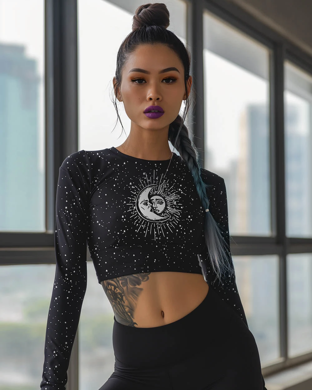 Astral Long Sleeve Crop Top 3 Astral Long Sleeve Crop Top