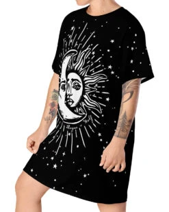 Astral Tee Dress -Rogue & Wolf Shop AstralTeeProductShot 05