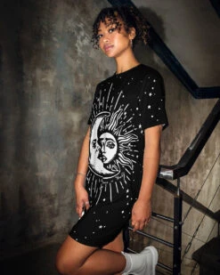 Astral Tee Dress -Rogue & Wolf Shop AstralTeeProductShot 056