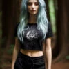 Astral Short Sleeve Crop Top -Rogue & Wolf Shop AstralTee Creative 01copy