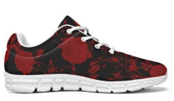 Blood Rose Romance Athletic Sneakers -Rogue & Wolf Shop AthleticSneakers BloodRoseRomanceAthleticSneakers 173 06594 Activesneakers WT STR3 RAW