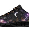 Cosmic Petals Athletic Sneakers -Rogue & Wolf Shop AthleticSneakers CosmicPetalsAthleticSneakers 173 23645 Activesneakers Blk STR1 RAW