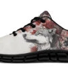 Crimson Wolf Athletic Sneakers -Rogue & Wolf Shop AthleticSneakers CrimsonWolfAthleticSneakers 173 51139 Activesneakers Blk STR1 RAW