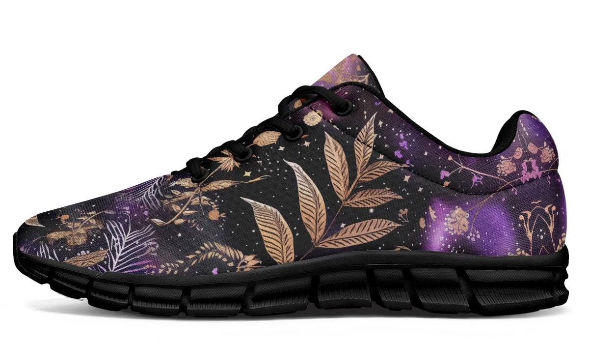 Galactic Bloom Athletic Sneakers