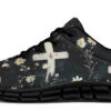Graveyard Bloom Athletic Sneakers -Rogue & Wolf Shop AthleticSneakers GraveyardBloomAthleticSneakers 173 49763 Activesneakers Blk STR1 RAW