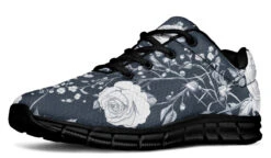Steel Rose Romance Athletic Sneakers 20 Steel Rose Romance Athletic Sneakers -Rogue & Wolf Shop AthleticSneakers GreyRoseRomanceAthleticSneakers 173 53161 Activesneakers Blk STR2 RAW
