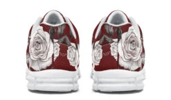 Red Rose Romance Athletic Sneakers 30 Red Rose Romance Athletic Sneakers -Rogue & Wolf Shop AthleticSneakers RedRoseRomanceAthleticSneakers 173 53163 ActiveSneakers RAW WT STR5