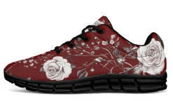 Red Rose Romance Athletic Sneakers
