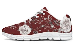 Red Rose Romance Athletic Sneakers 26 Red Rose Romance Athletic Sneakers -Rogue & Wolf Shop AthleticSneakers RedRoseRomanceAthleticSneakers 173 53163 Activesneakers WT STR1 RAW