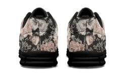Vintage Peonies Athletic Sneakers -Rogue & Wolf Shop AthleticSneakers VintagePeoniesAthleticSneakers 173 06596 ActiveSneakers RAW Blk STR5