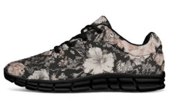 Vintage Peonies Athletic Sneakers