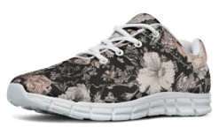 Vintage Peonies Athletic Sneakers -Rogue & Wolf Shop AthleticSneakers VintagePeoniesAthleticSneakers 173 06596 Activesneakers WT STR2 RAW