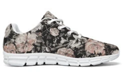 Vintage Peonies Athletic Sneakers -Rogue & Wolf Shop AthleticSneakers VintagePeoniesAthleticSneakers 173 06596 Activesneakers WT STR3 RAW