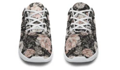 Vintage Peonies Athletic Sneakers -Rogue & Wolf Shop AthleticSneakers VintagePeoniesAthleticSneakers 173 06596 Activesneakers WT STR4 RAW