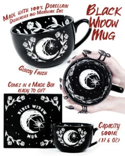 Black Widow Mug 27 Black Widow Mug -Rogue & Wolf Shop BlackWidowMug Inforgraphic creative 4x5 01copy