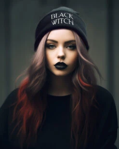 Black Witch Beanie