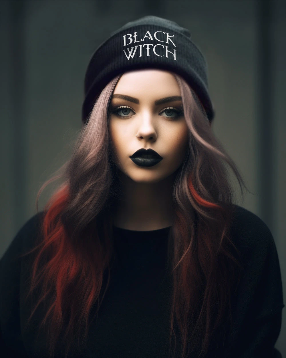 Black Witch Beanie 3 Black Witch Beanie