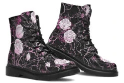 Amethyst Kintsugi Rose Boots -Rogue & Wolf Shop Boots AmethystKintsugiRoseBoots 173 35351 Boots Blk STR8 RAW