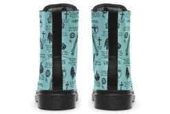 Aqua Vampire Study Boots -Rogue & Wolf Shop Boots AquaVampireStudyBoots 173 86792 Boots Blk STR5 RAW