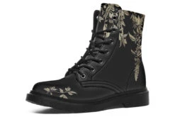 Black Night Ivy Boots -Rogue & Wolf Shop Boots BlackNightIvyBoots 173 71688 Boots Blk STR2 RAW