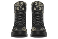 Black Night Ivy Boots -Rogue & Wolf Shop Boots BlackNightIvyBoots 173 71688 Boots Blk STR4 RAW