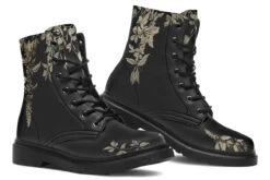 Black Night Ivy Boots -Rogue & Wolf Shop Boots BlackNightIvyBoots 173 71688 Boots Blk STR8 RAW