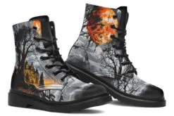 Blood Moon Manor Boots -Rogue & Wolf Shop Boots BloodMoonManorBoots 173 08223 Boots Blk STR8 RAW