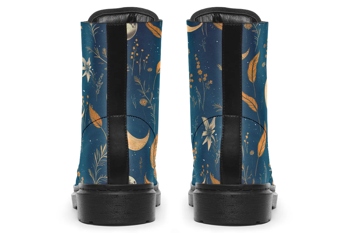 Blue Moonlit Botanica Boots 9 Blue Moonlit Botanica Boots - Image 7