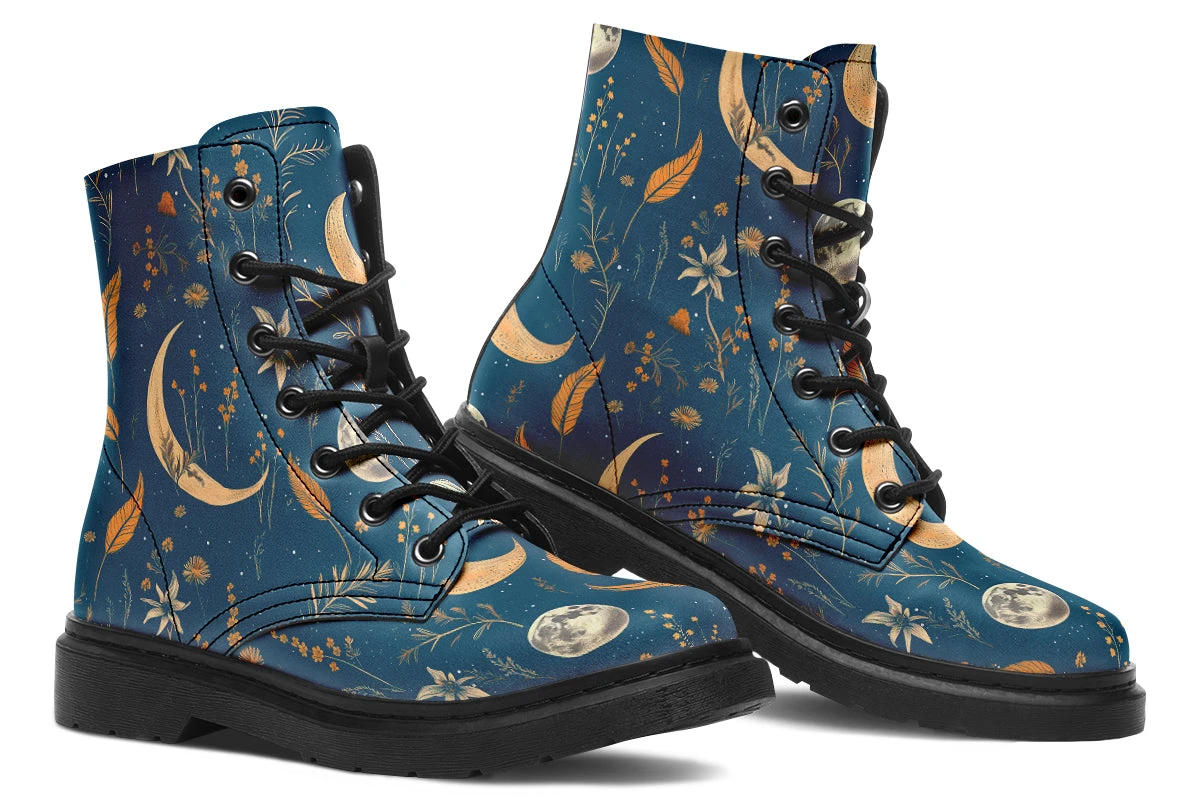 Blue Moonlit Botanica Boots 7 Blue Moonlit Botanica Boots - Image 5