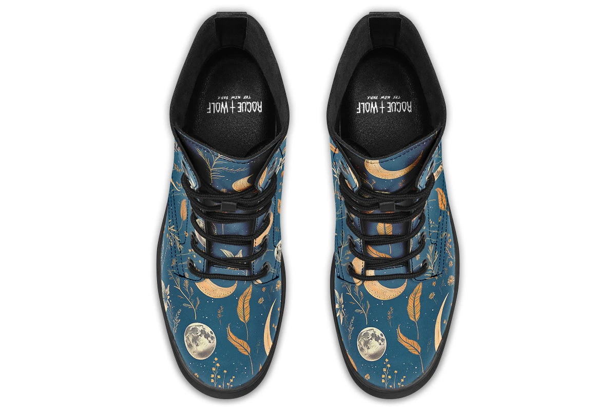 Blue Moonlit Botanica Boots 10 Blue Moonlit Botanica Boots - Image 8